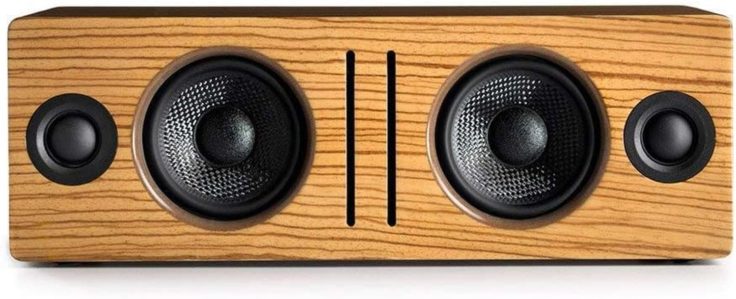 B2 Bluetooth Speaker, Premium Wireless Speaker for Home Use, (Zebrawood)