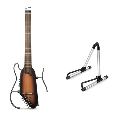HUSH™ I PRO Acoustic-Electric Travel Guitar Kit with Sound Effects