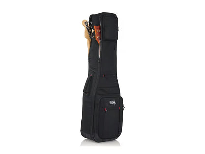 Cases Pro-Go Deluxe Double Electric Bass Guitar Gig Bag