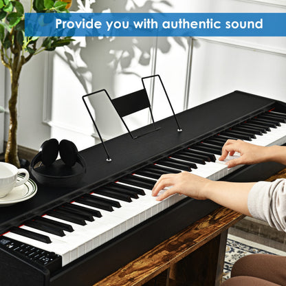 88-Key Full Size Digital Piano Weighted Keyboard with Sustain Pedal