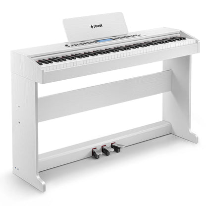 DDP-95 88 Key Weighted Upright Digital Piano for Beginners with 4.3" LCD