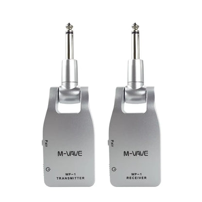 5.8G Wireless Guitar System Support Quick Charger 1100Mah Battery,2.4G Transmitter Receiver Rechargeable UHF Guitar Wireless