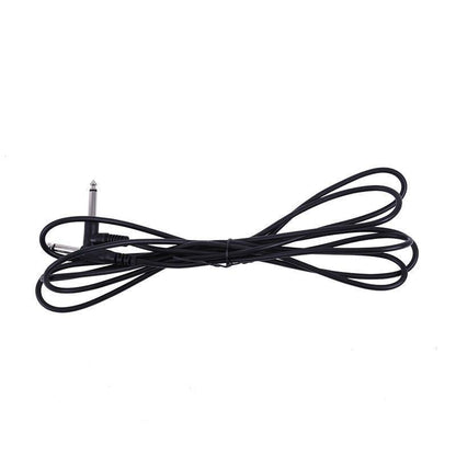 3M Guitar Amp Cable 6.35mm Mono Jack to Jack Lead for Electric Instruments - 3M Black Cable