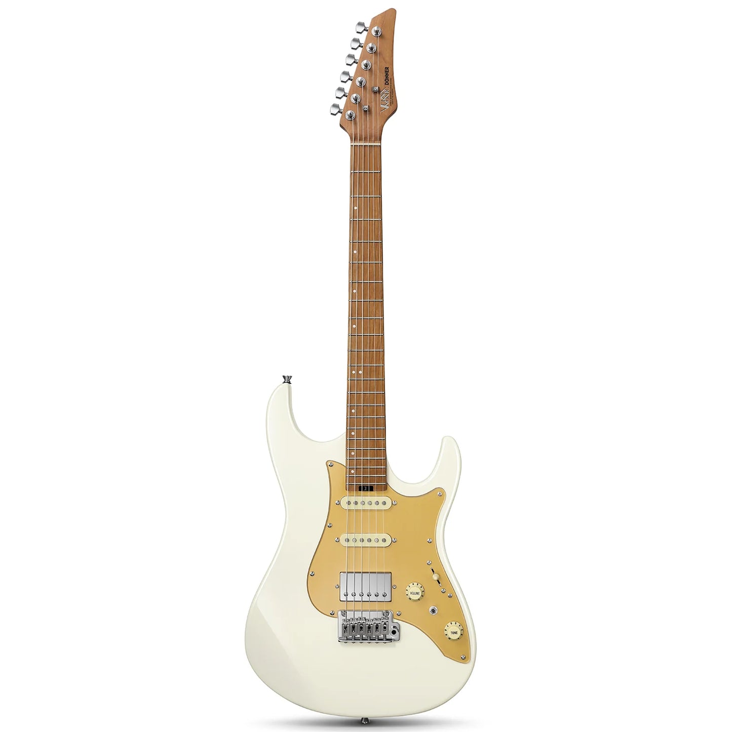 DST-550 39-Inch ST Electric Guitar HSS Pickup Solid Double-Cut Poplar Body