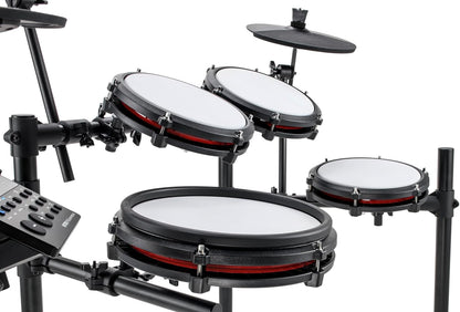 Alesis Nitro Max Electric Drum Kit – Mesh Pads, USB MIDI, 440+ Sounds, Bluetooth